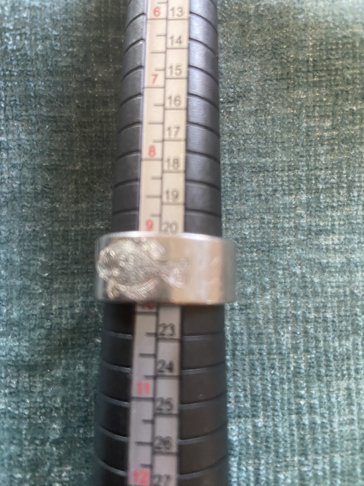 Titanium Wedding Band / Fish With Lure-image