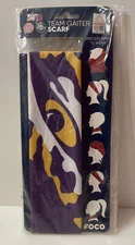 LSU Tigers Logo Neck Gaiter Scarf Multiple Use Face Covering Foco