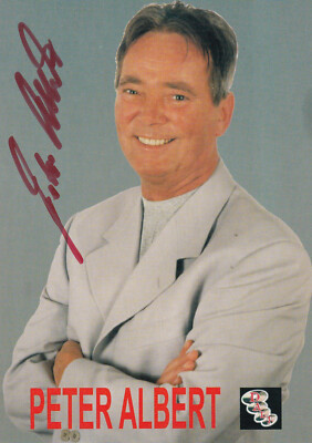 Autogramm - Peter Albert