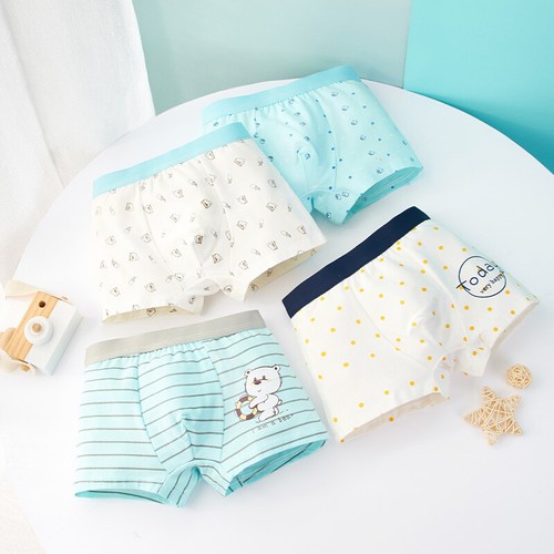 Paquete de 6/4 calzoncillos boxer de algodón dinosaurio niños pequeños 2-15 años nuevos - Imagen 79 de 94