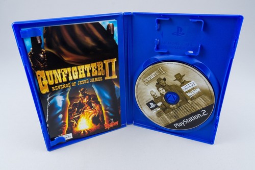 Playstation 2 *Gunfighter II - Revenge of Jesse James* PS2 embalaje original con instrucciones - Imagen 4 de 5
