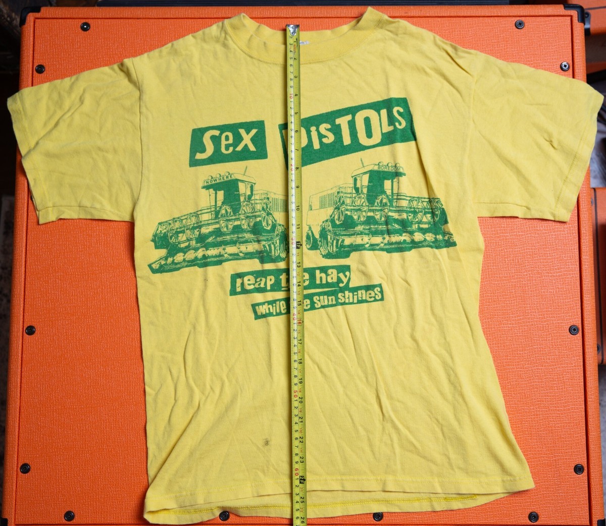 【デッドストック】Sex Pistols 2008 Tour T-shirt/M SEX PISTOLS 2008 Combine Harvester TOUR vintage Shirt PUNK