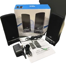 NEW Cyber Acoustics Speaker System CA-2014 For Computer/iPod/MP3/Headphones NIB