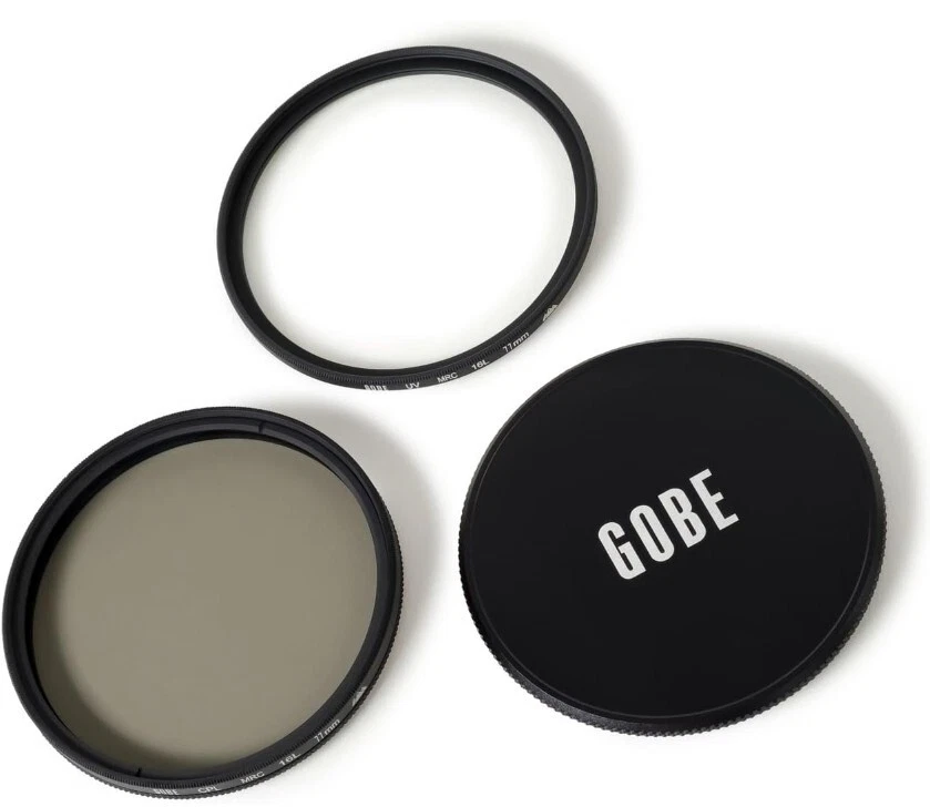 Gobe 77mm UV + Circular Polarizing (CPL) Lens Filter Kit (1Peak).          59 - Image 3 of 4
