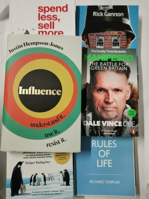 Geschäftsbücherpaket - Denkweise, Führung, Finanzen, Psychologie x 10 Bücher