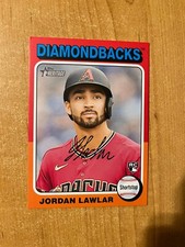 2024 Topps Heritage - Jordan Lawlar - #OB-33 Oversized Boxloader Card