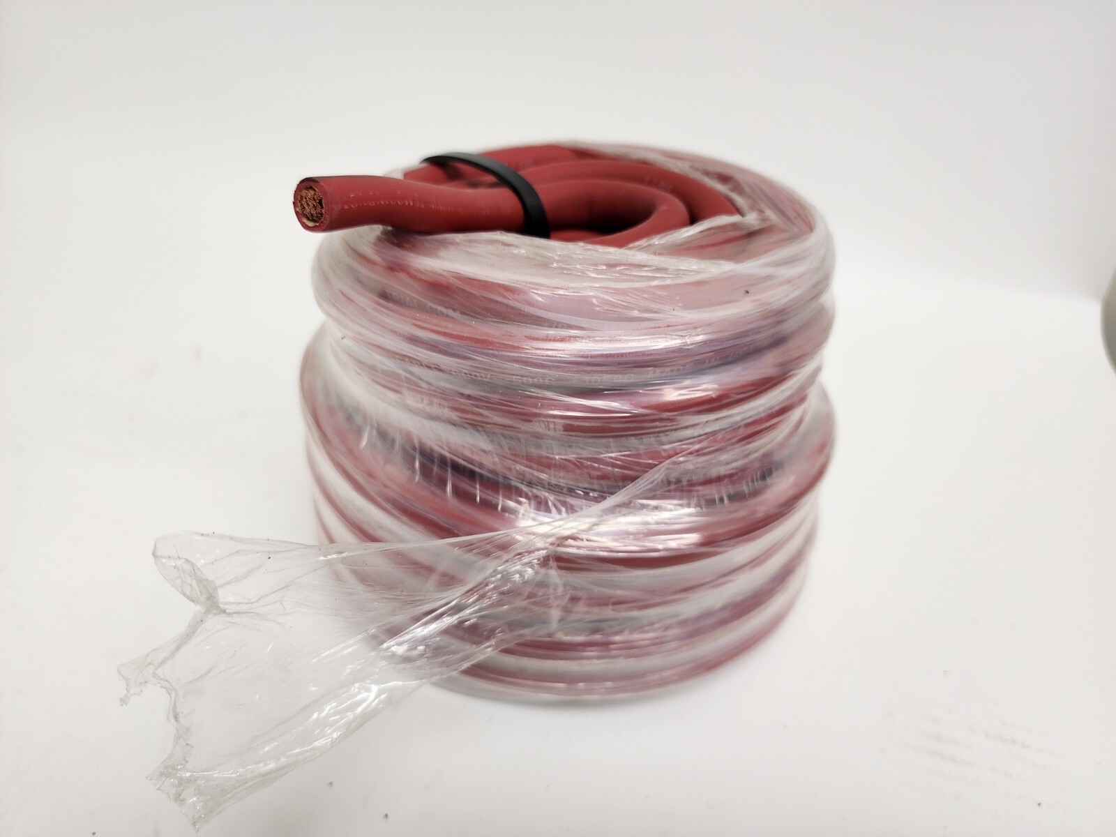 1/0 Gauge (1 AWG) Welding/Battery Cable - Heavy Duty Copper, 600V/600A, Made In USA
