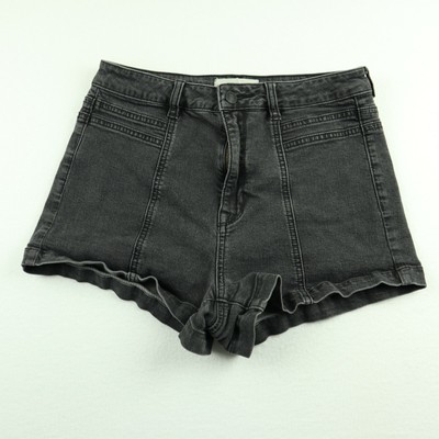 PacSun Black Denim 70's Jean Shorts 