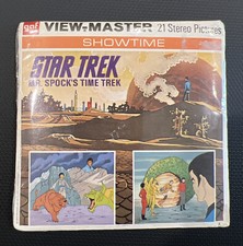STAR TREK MR. SPOCK'S TIME TREK VIEWMASTER 3 REELS SET Factory Sealed