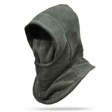 Olive khaki balaclava, warm fleece balaclava, winter balaclava with adjust     