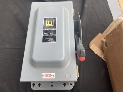 square d heavy duty safety switch 60 amp 3 pole 50507