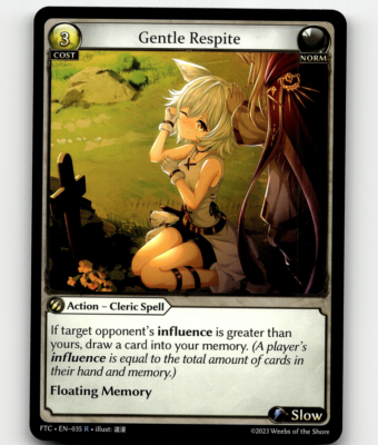 Grand Archive TCG Gentle Respite - Fractured Crown | eBay