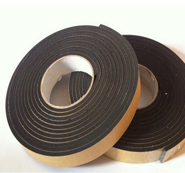 4M Rectangle Weather Stripping Sponge Foam Rubber Strip Tape Door Seal