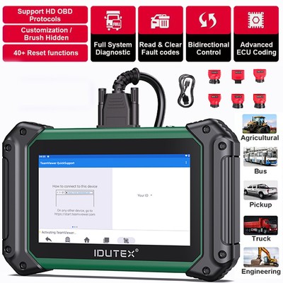 Bidirectional Diesel Heavy Duty Truck Scanner DPF Regen ECU Coding Speed Limit