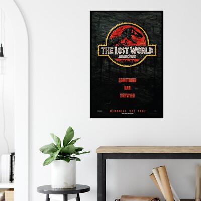 Jurassic Park - Lost World - 1997 - Movie Poster - US Release
