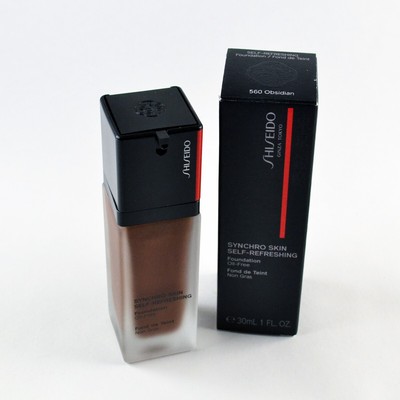 Shiseido Synchro Skin Self-Refreshing Oil-Free Foundation 560 OBSIDIAN - 30mL