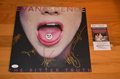 Evanescence The Bitter Truth 2LP　レコード Evanescence ~ Amy Lee + Band Autographed 