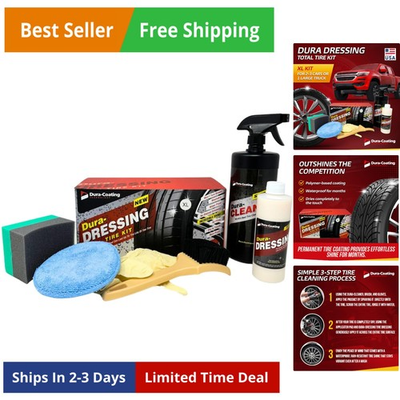 #ad Dura Dressing Total Tire Kit XL 2 3 Cars 1 Large Truck $117.40