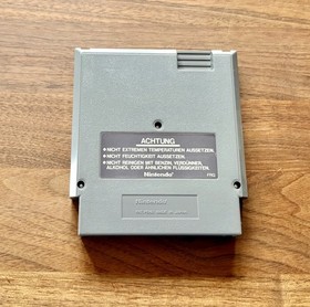 Kung Fu - Nintendo NES Spiel Modul + Nintendo Schuber