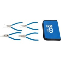 BGS SPRENGRINGZANGEN-SATZ 4-TLG FÜR INNEN- UND Aussensprengringe 250Mm | 652