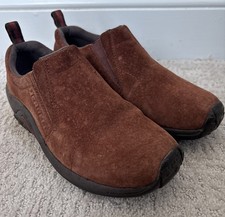 Merrell Jungle Moc Women's Size 7 Suede Cinnamon Shoes Slip On J02224