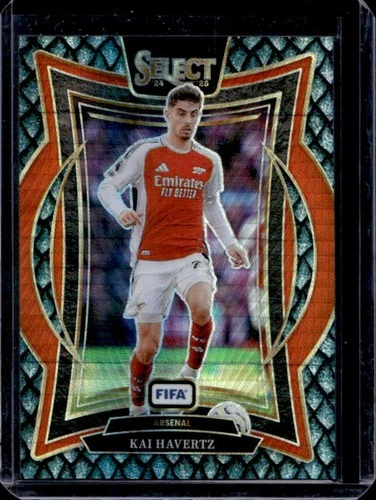 2024-25 Panini Select FIFA Kai Havertz Terrace Jade Dragon Scale #/28 Arsenal
