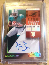 2018 Kalen Ballage Panini Contenders Rookie Playoff Ticket Autograph RC /99🔥🔥