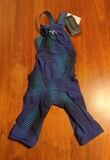 TYR Avictor 2.0 Open Back Luminous Tech Suit - Blue 420 - Women's Size 27