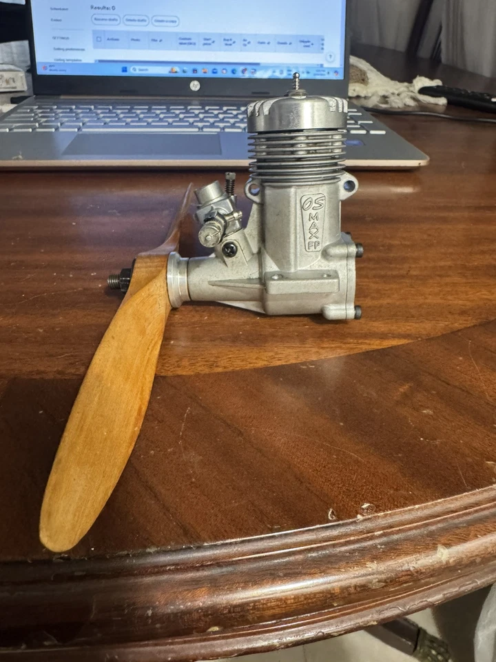 NEW O.S.MAX-40FP 6.49cc 2 stroke glow engine for R/C airplane f/s - Image 2 of 4