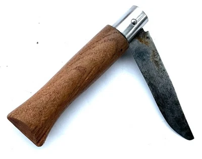 ANCIEN COUTEAU OPINEL N°7 LA MAIN COURONNÉE KNIFE COLTELLO MESSER CUCHILLO - Photo 1/4