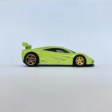 Hot Wheels McLaren F1 GTR Custom Neon Custom Wheels