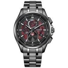 Citizen Attesa BY1005-73Z Shades of Red LIMITED Eco-Drive Atomic Solar Watch Men