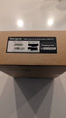 Targus DOCK182-A1 / DOCK182GLZ-40 USB-C Dual 4K Docking Station 100W PD