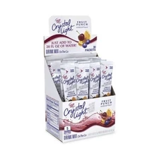 4 Boxes of Crystal Light Sugar-Free Fruit Punch Drink Mix (120 packets total) 
