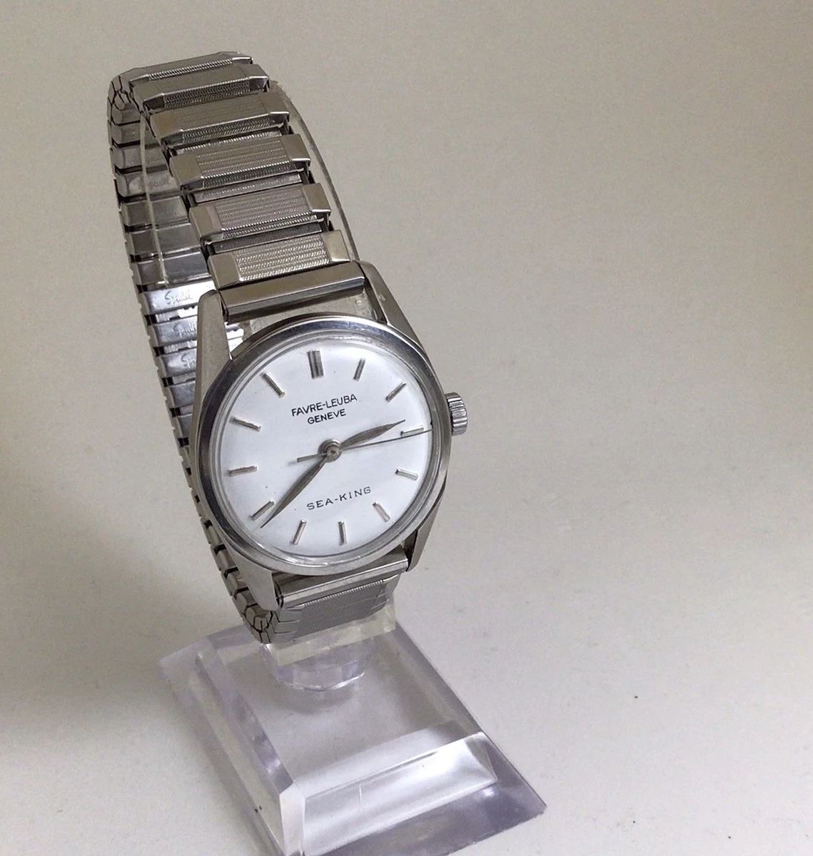 Cadran De Montre En Métal Geneve Besançon 17 Jewels Antimagnetic - Diamètre 27,5 Mm - Occasion