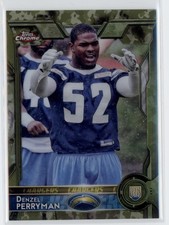 2015 Denzel Perryman Topps Chrome Camo Refractor    RC 279/499  #183 (21C936)