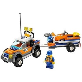Lego City sets: Coast Guard 4WD & Jet Scooter 7737 & Coast Guard Quad Bike 7736