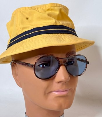 Vintage Italian Sunglasses 1970s 1960s Blue Lens Blue  display picture 3