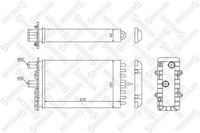 Stellox WäRmetauscher Innenraumheizung FüR Vw Transporter Iv Bus 70XB 70XC