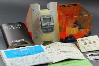 NOS / UNUSED Vintage 90 s CASIO Data Bank MICRO COSMOS DBC-63 Mod 1276 Men Watch