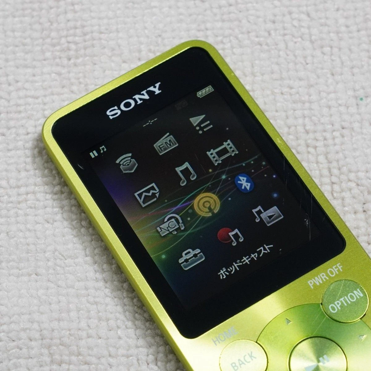 Lecteur de musique numérique MP3 vert Sony Walkman NW-S14 8 Go testé fonction...