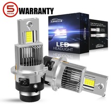 For Acura MDX 2007-2013 2PCS Front LED HID Headlights Low Beam White Light bulbs