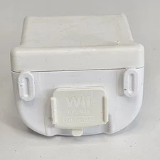 Nintendo Wii Official Motion Plus Adapter Remote Attachment RVL-026 WHITE
