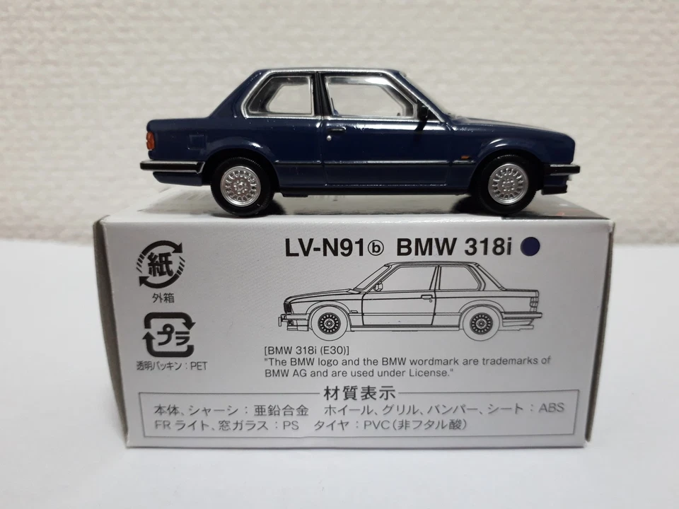 Tomica Limited Vintage Neo LV-N91b BMW 318i Foto 2 de 4