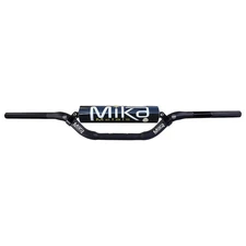 Mika Metals Pro Series Hybrid 7/8" Oversized Handlebars CR Low Bend Black/Black