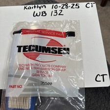 (1) Tecumseh 35500 Air Filter Stens Genuine Part, Made In USA, Sold Separate