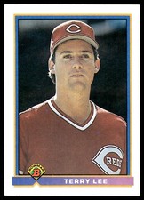 Terry Lee 1991 Bowman #683 Cincinnati Reds MLB READ FREE SHIPPING AutographDen