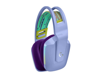 Logitech G733 Wireless Gaming Headset - Lilac (microphone not included )