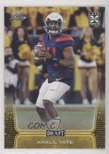 2020 Leaf Draft Gold Khalil Tate #46 fm0