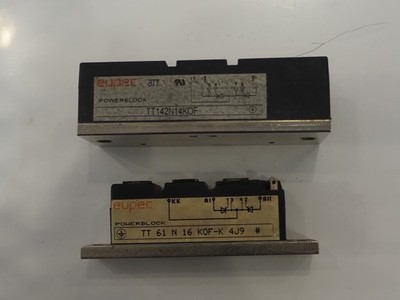 Eupec TT 61 N 16 K0F-K 4J9 +  Eupec TT142N14KOF 8T7  Power Module